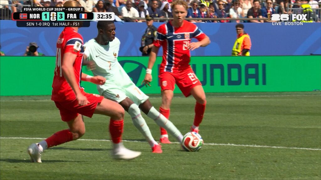 Ousmane Dembélé Scores First-Half Hat Trick Against Norway 1 1000038330