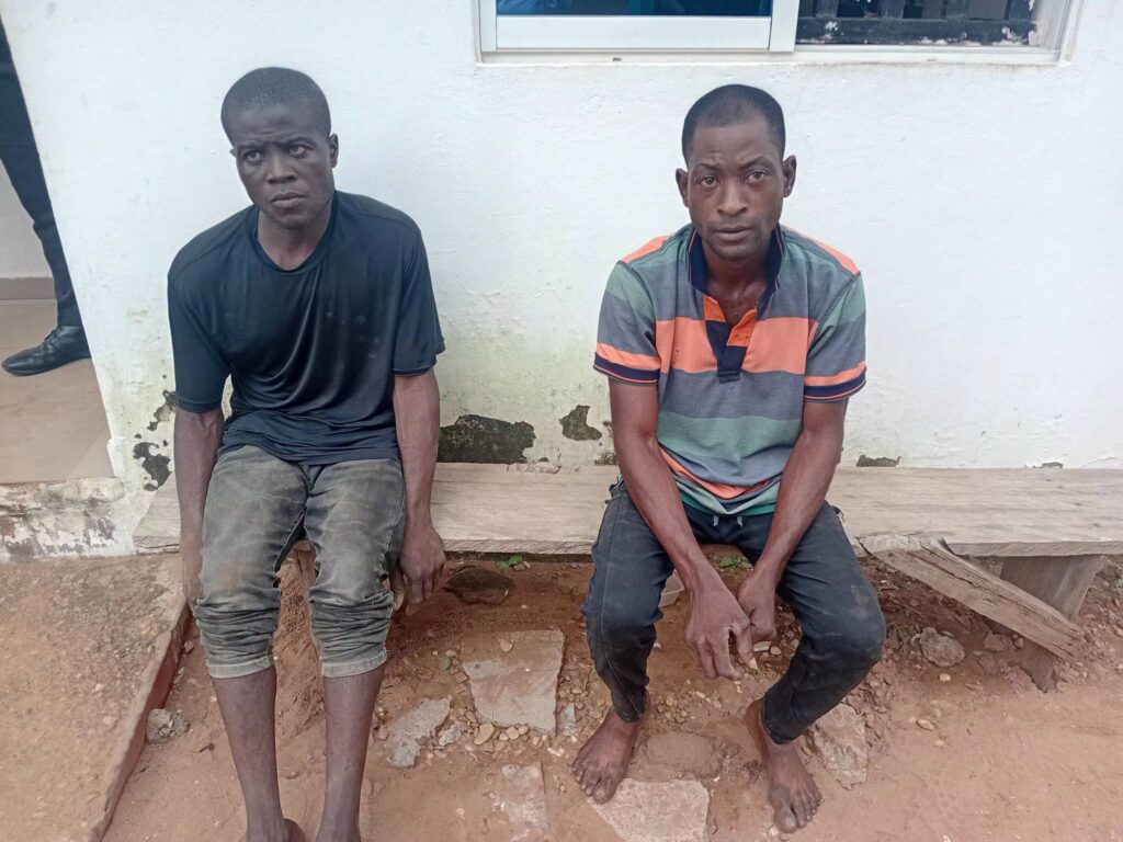 Two men arrested for assaulting woman over market levy in Benue 12 Two men arrested for assaulting woman over market levy in Benue