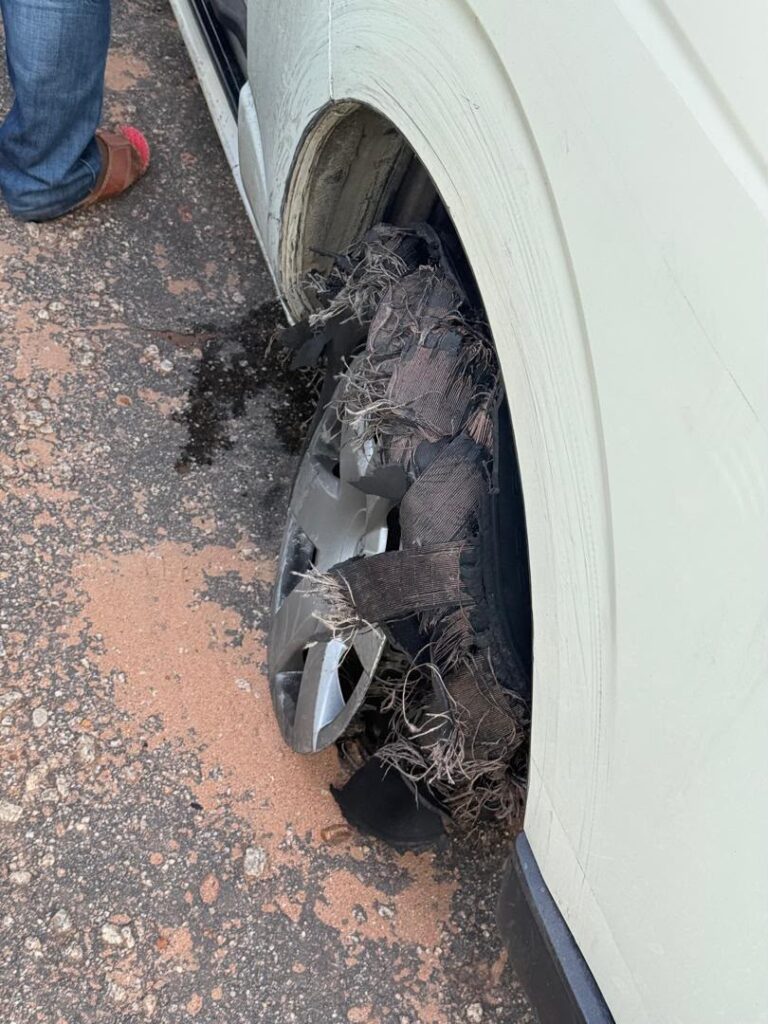 Peter Odey survives car accident