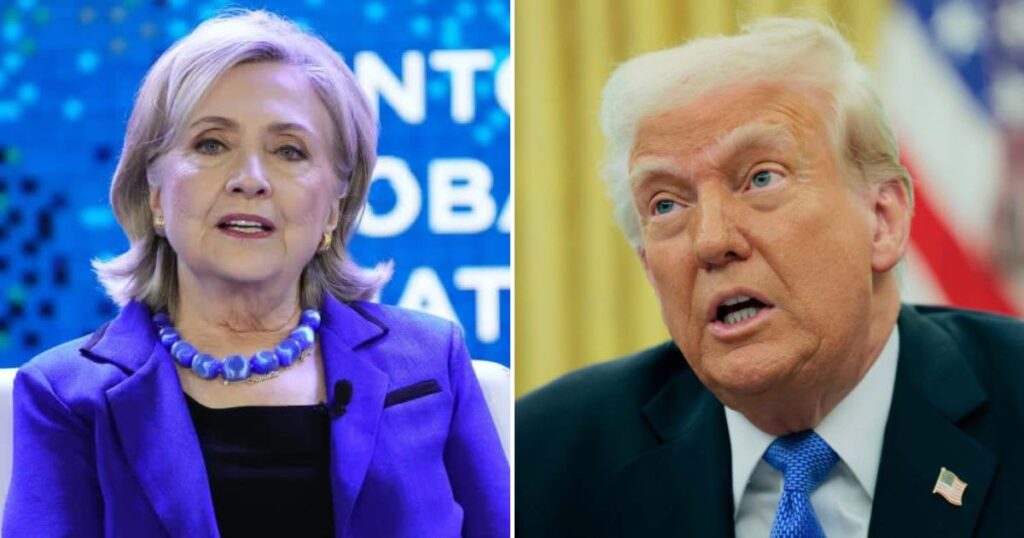 Hillary Clinton Compares Trump’s Gold Decor to Saddam Hussein’s Palaces