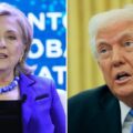 Hillary Clinton Compares Trump’s Gold Decor to Saddam Hussein’s Palaces