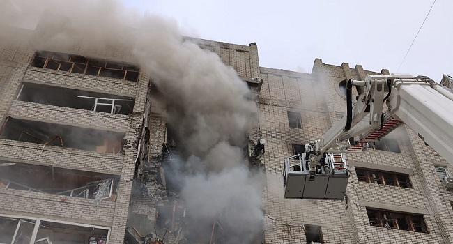 Ukrainian drone strike kills 13 in Russia