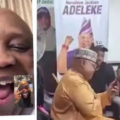 Adeleke Gets Emotional During Congratulatory Call From Davido