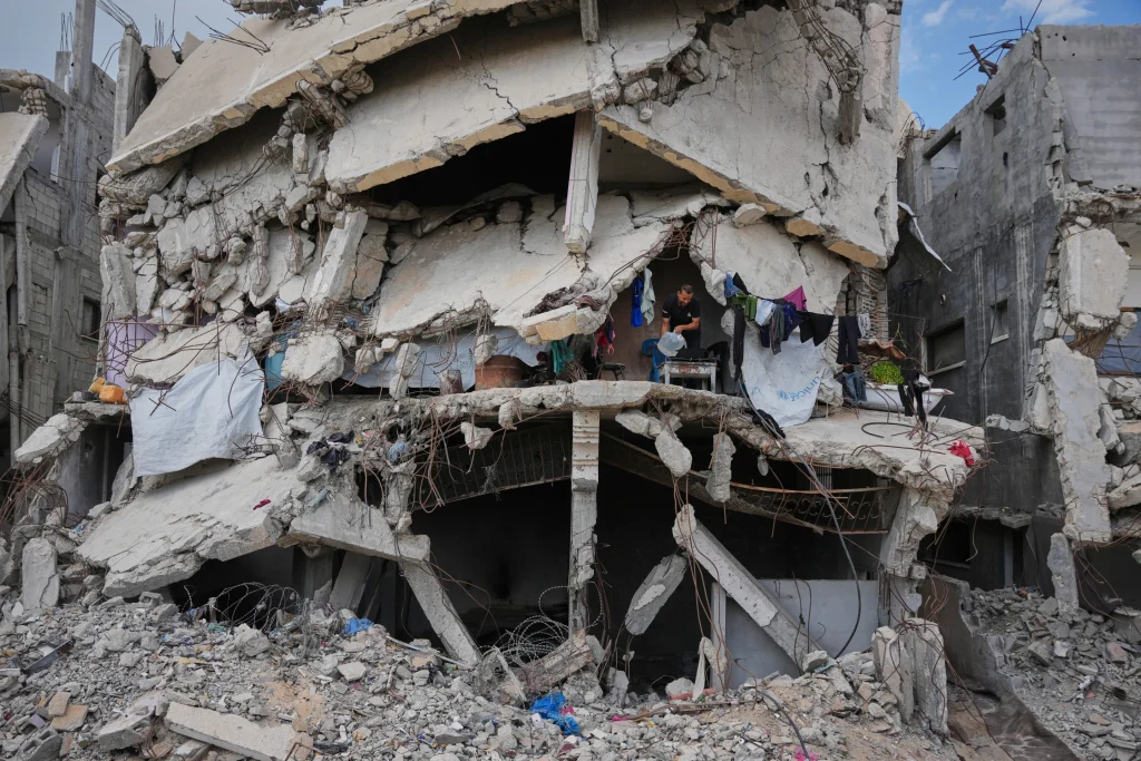 Israelis Mark Oct 7 Anniversary as Gaza Remains In Ruins 1 90 3